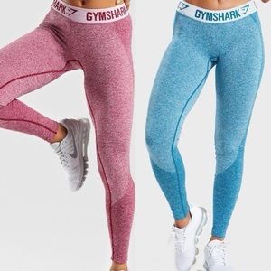 Two pairs Dry Flex Gymshark leggings